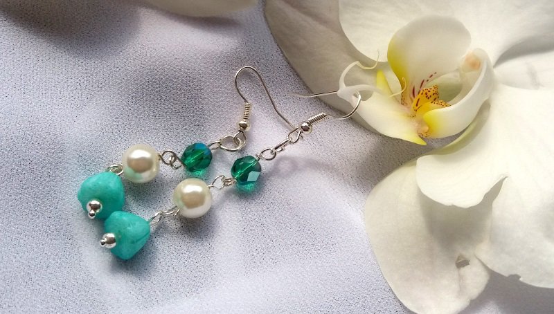 Orecchini A Fiore Fatti A Mano In Rafia | Stile Bohemien E Hawaiano | Leggeri, Colorati E Ipoallergenici | Idea Regalo Perfetta Per Viaggi E Vacanze