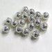 10 Perle filigrana 10 mm PRL89