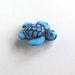 6 Perle ACRILICO Tartaruga azzurro PRL127