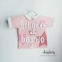 Maglia in feltro "Bimba a bordo"