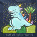 Un dinosauro felice