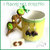 Parure " Cerchietto croissant e orecchini " verde donut idea regalo bambina Natale comunione cresima clip fimo cernit 