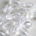 10 Perle Crystal sfaccettate trasparenti PRL165