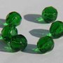 10 Perle sfaccettate verde 8 mm PRL168