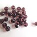 10 Perle sfaccettate viola 8 mm PRL172