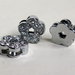 2 Slide Charms FLOWER PRL195