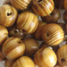 10 perle di legno 10 mm PRL219