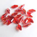 10 Perle ACRILICO bicono rosso PRL239