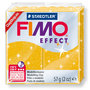 Panetto fimo gr. 56 effect n.112 giallo glitter