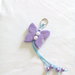 Portachiavi farfalla handmade  in feltro miss hobby doni e bomboniere natale regalo 