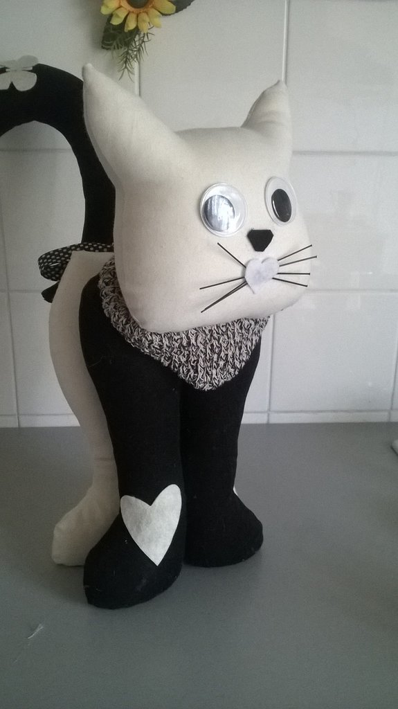 Fermaporta di stoffa a forma di gatto - Arredamento e Casalinghi In vendita  a Pistoia