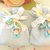 BOMBONIERA DELUXE - battesimo nascita - fimo - porta confetti sacchetti portachiavi FOLLETTO mod. 9 