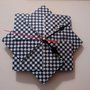 Orologio da parete origami, carta