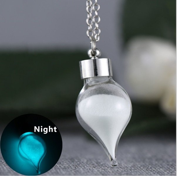 Collana Meduse Luminose Che Si Illuminano Al Buio, Ciondolo In Resina Con Medusa Incandescente, Gioiello Affascinante Vita Oceanica, Lunghezza Catena Regolabile