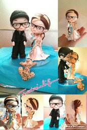 cake topper wedding personalizzato
