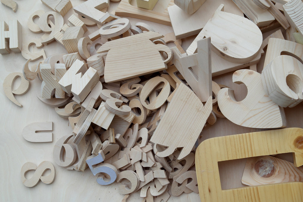 Numeri E Simboli In Legno Naturale – Be Creative Creation Station Per Attività Creative - 3