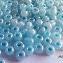 perline azzurre 4 mm 200 pz