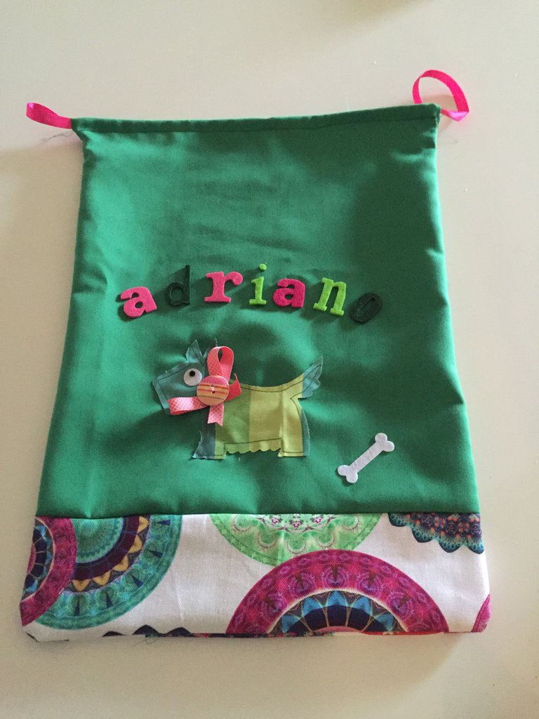 Sacchetto Asilo In Tessuto Bambini Per L asilo E La Scuola Di 