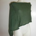 Poncho verde donna,misto lana,poncho leggero,maglieria,accessori donna