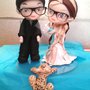 cake topper matrimonio