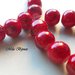 perle rosse fantasia 8 mm