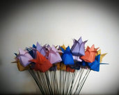 Bouquet di fiori di carta - 10 tulipani