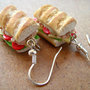 Tuna Salad Sandwich Earrings