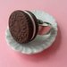 Oreo Cookie Ring - chocolate