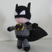 Batman/portachiavi realizzato a mano