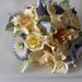Bouquet misti di fiori misti pasta di zucchero