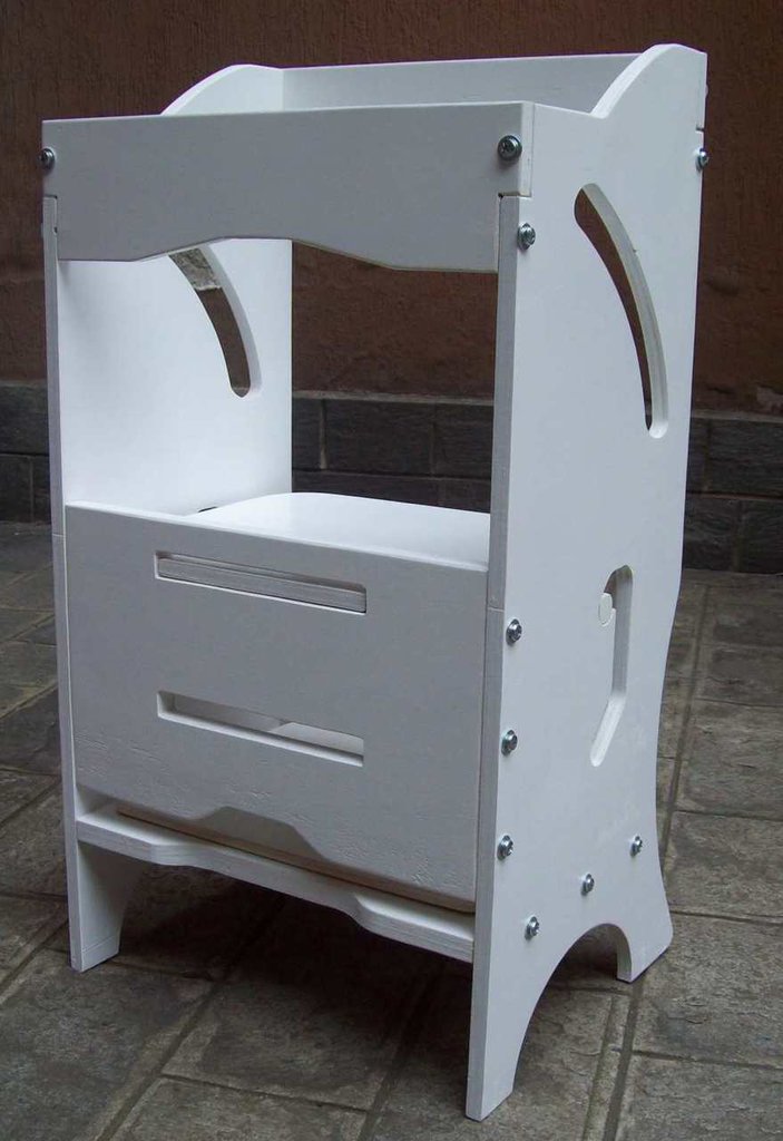 Learning Tower Piccola Torretta Scaletta Bambini Giocattoli