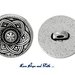 1 Paio di bottoni in metallo (15mm) (cod. new) 