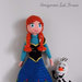 Anna-Frozen bambola realizzata a mano
