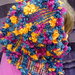 sciarpa lana multicolore