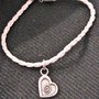 Bracciale/cavigliera con cuore