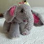 Elefantino amigurumi in puro  cotone