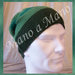 Cappello abbondante a righe - Verde