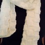sciarpa di lana fatta a mano