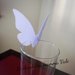 segnaposto bicchiere farfalla 3d