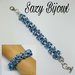 TURKEY BRACELET: Bracciale tubolare Turchese, blu e argento