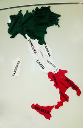 Nuovo Puzzle 3D Regioni Italia con magneti Giochi