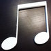 DECOUPAGE Note Musicali musica Duina decorare sagoma decorazioni plastica