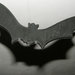 N° 10 Pipistrelli per Halloween nero in materiale plastico per feste