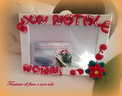 Cornice Natalizza personalizzabile Cornice Natalizza personalizzabile