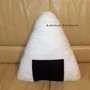 Cuscino sushi onigiri fatto a mano handmade pile Antipilling idea regalo San Valentino 