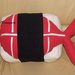 Cuscino sushi nigiri handmade idea regalo San Valentino fatto a mano Pile Antipilling 