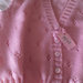 golfino smanicato lana maglia rosa