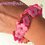 Bracciale "Pink Flowers"