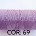 COLORE: 69 - 20 metri filo cerato LINHASITA 1 mm di spessore, filo per macramè, materiali