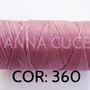 COLORE: 360 - 20 metri filo cerato LINHASITA 1 mm di spessore, filo per macramè, materiali